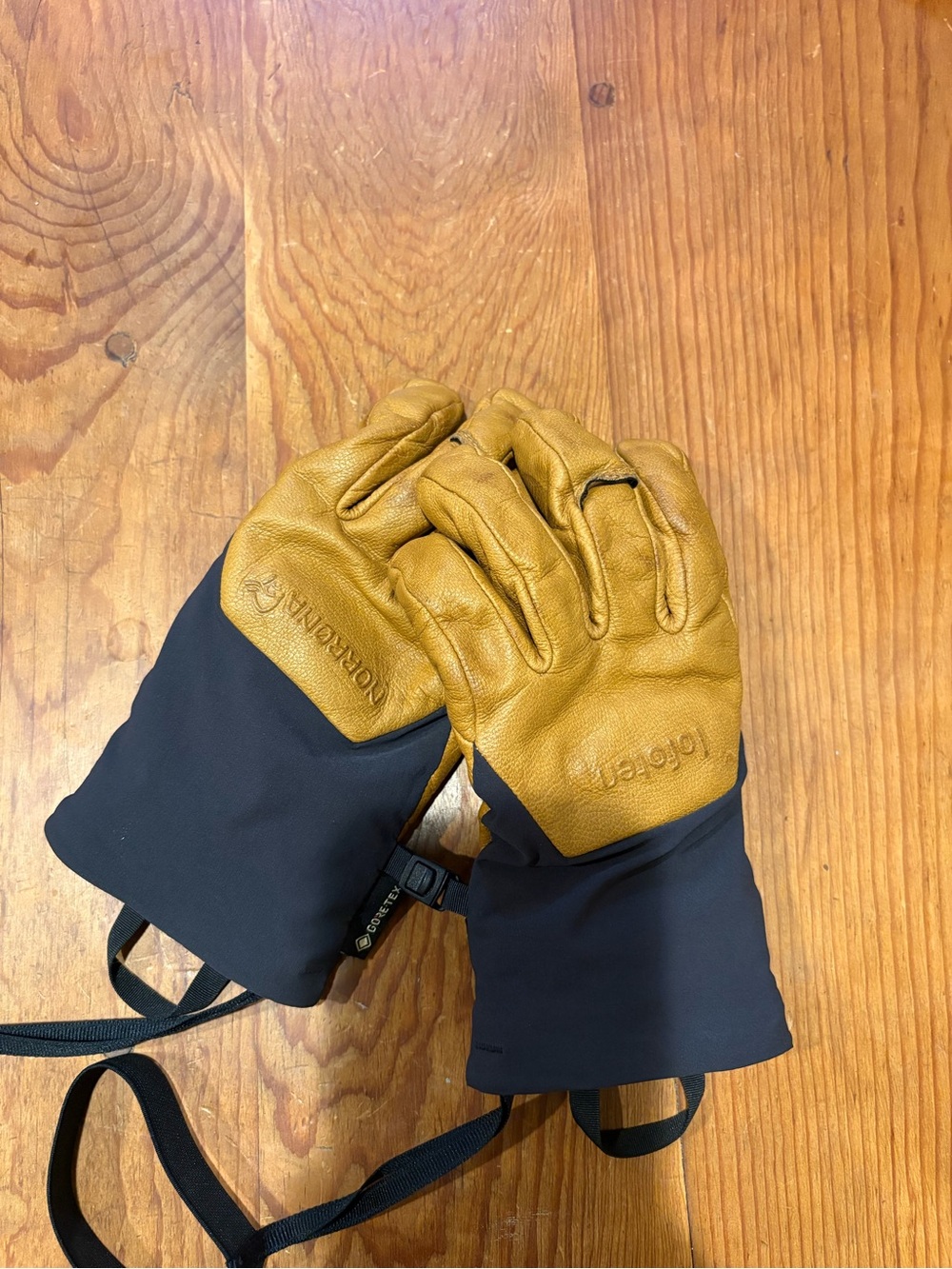 Norrona Lotofen Unisex Large Goretex Leather Kangaroo Short Gloves